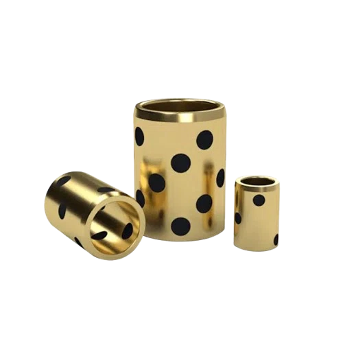 Self-lubricating bushings for friction-free motion in machinery